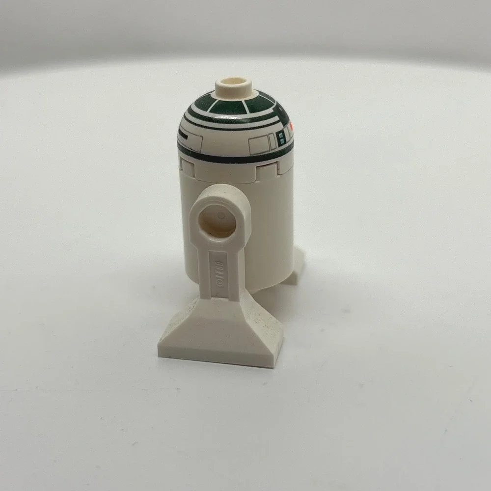 LEGO Star Wars Minifigure Astromech Droid White with Dark Green Dome Blank Body